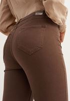 Bayan Kahverengi Toparlayıcı Etkili Skinny Pantolon  ( TENCEL™ )