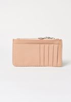 Women Pink Zipped Card Holder