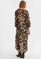 Bayan Çok Renkli Desenli Kimono