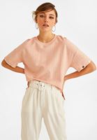 Bayan Pembe Çıkarılabilir Çıtçıt Detaylı Sweatshirt