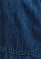 Bayan Mavi Denim Kargo Jogger Pantolon
