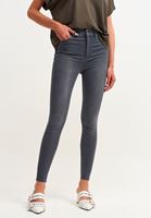 Bayan Gri Push Up Etkili Skinny Pantolon