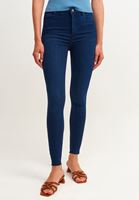 Bayan Mavi Push Up Etkili Skinny Pantolon