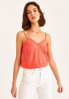 Women Pink Double Breasted Top