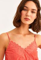 Women Pink Double Breasted Top