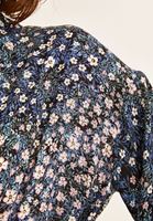 Bayan Çok Renkli Desenli Kimono