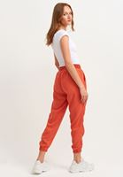 Women Brick Mid Rise Jogger Pant