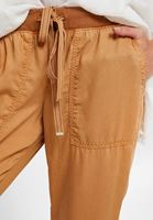 Women Orange Mid Rise Jogger Pant