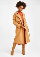 Women Brick High Neck Maxi Dress