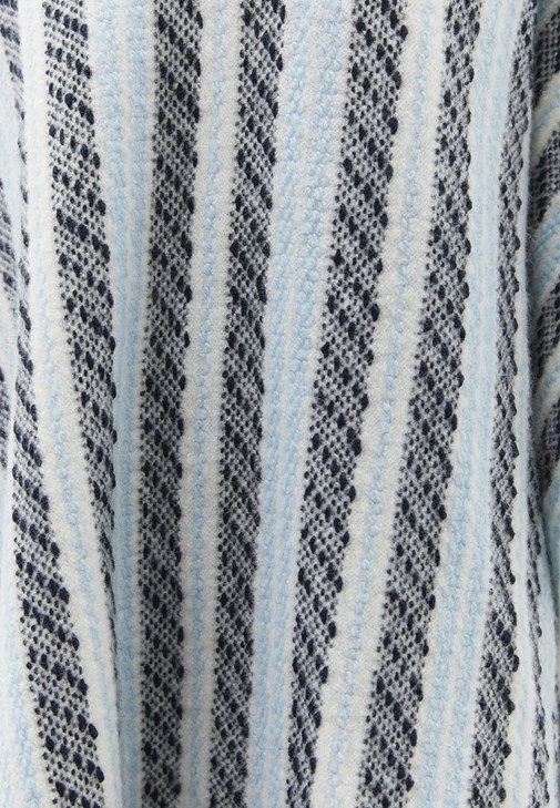 Püsküllü Panço ve Mom Pantolon Kombini