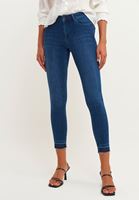 Bayan Mavi Mid-Rise Skinny Denim Pantolon