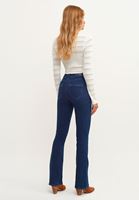 Bayan Mavi High-Rise Boot Cut Denim Pantolon