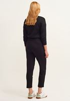 Bayan Siyah Bel Detaylı Carrot-Fit Pantolon