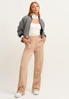 Bayan Siyah Sweat Bomber Ceket