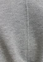 Bayan Gri Belden Bağlamalı Crop Sweat
