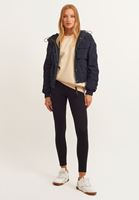 Bayan Bej Sıfır Yaka Oversize Sweatshirt