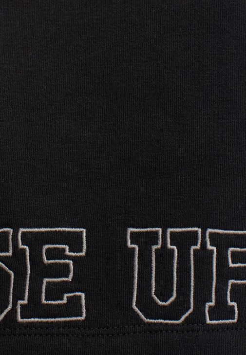 Crop Sweatshirt ve Tayt Kombini