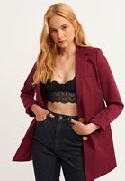 Bayan Siyah Dantelli Askılı Bralet