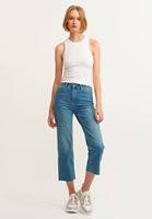 Straight-Fit Denim Pantolon