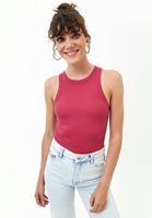 Bayan Pembe Halter-Neck Tank Top