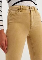 Bayan Yeşil Push Up Etkili Skinny Pantolon ( MODAL )