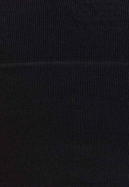 Dik Yaka Tül Bluz ve Culotte Denim Pantolon Kombini