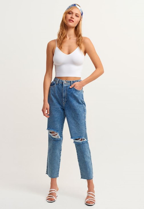 Oversize Kazak ve Jogger Pantolon Kombini