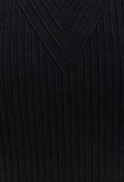 Women Black High neck seamless tank top