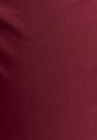 Bayan Bordo Kemerli Carrot-Fit Pantolon ( TENCEL™ )