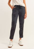 Bayan Gri Batik Desenli Jogger Pantolon ( TENCEL™ )
