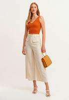 Bayan Bej Nature Friendly Culotte Pantolon ( TENCEL™ )