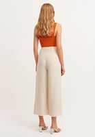 Bayan Bej Nature Friendly Culotte Pantolon ( TENCEL™ )