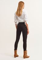 Women Black TENCEL slimming effect skinny pants