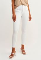 Women Cream TENCEL slimming effect skinny pants