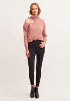 Bayan Siyah Toparlayıcı Etkili Skinny Pantolon ( TENCEL™ )