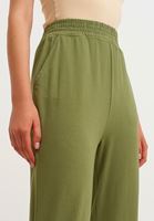 Women Green Soft Touch Jogger Pants