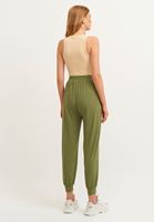 Women Green Soft Touch Jogger Pants