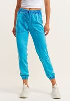Jogger Pantolon ve Seamless Crop Top Kombini