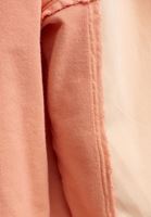 Bayan Pembe Pamuklu Oversize Sweatshirt