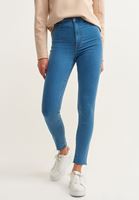 Bayan Mavi Casual Jegging Skinny Pantolon