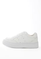 Bayan Beyaz Yüksek Tabanlı Sneaker