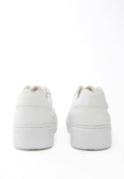 Bayan Beyaz Yüksek Tabanlı Sneaker