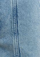 Bayan Mavi Pamuklu Straight-Fit Denim Pantolon