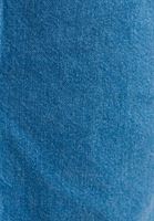 Bayan Mavi Pamuklu ve Düğmeli Denim Midi Etek