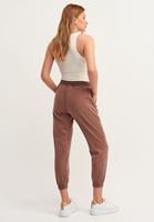 Bayan Kahverengi Nature Friendly Yumuşak Dokulu Jogger Pantolon ( TENCEL™ )