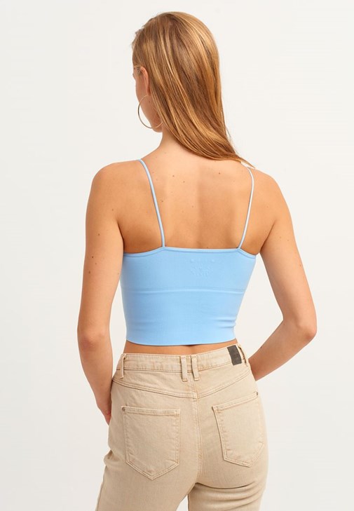 Straight-Fit Pantolon ve Triko Hırka Kombini