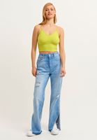 Bayan Yeşil Dikişsiz Crop Top