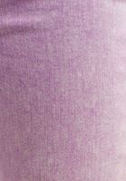 Bayan Mor Yıkama Efektli Straight-Fit Pantolon