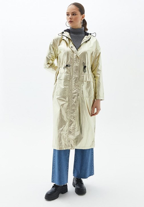 Pink Rains Unisex Long Jacket | WHISTLES | Whistles US |