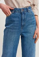 Bayan Mavi Slouchy-Fit Denim Pantolon